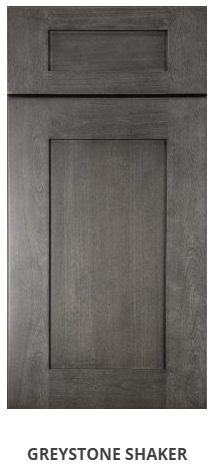 Forevermark Greystone Shaker Cabinets