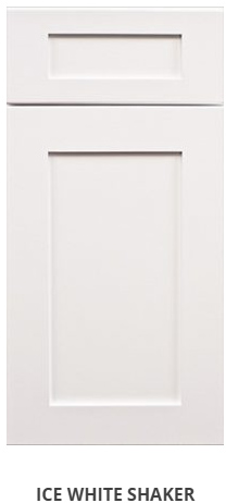 Forevermark Ice White Shaker Cabinets