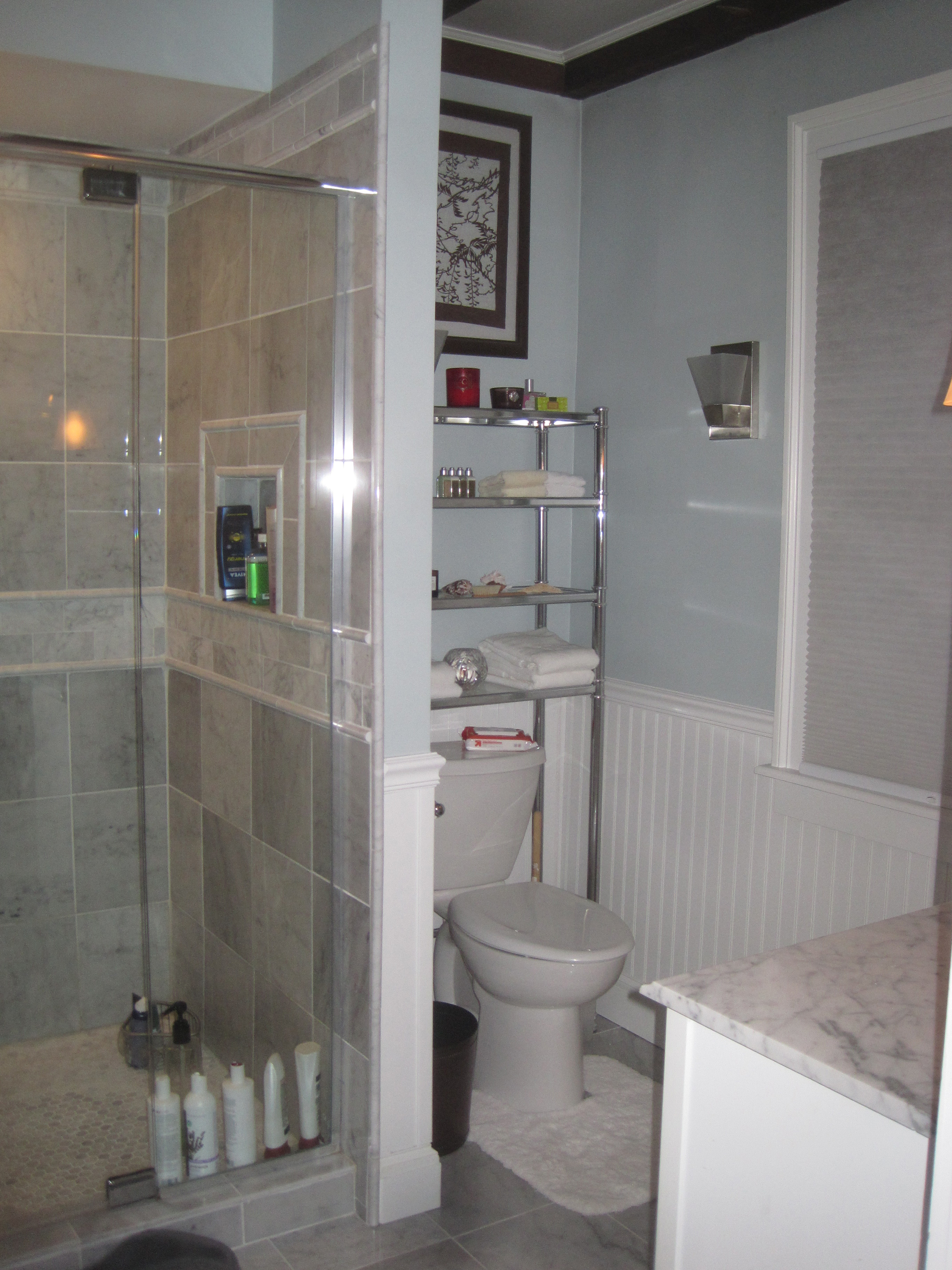 After: Contemporary Bathroom