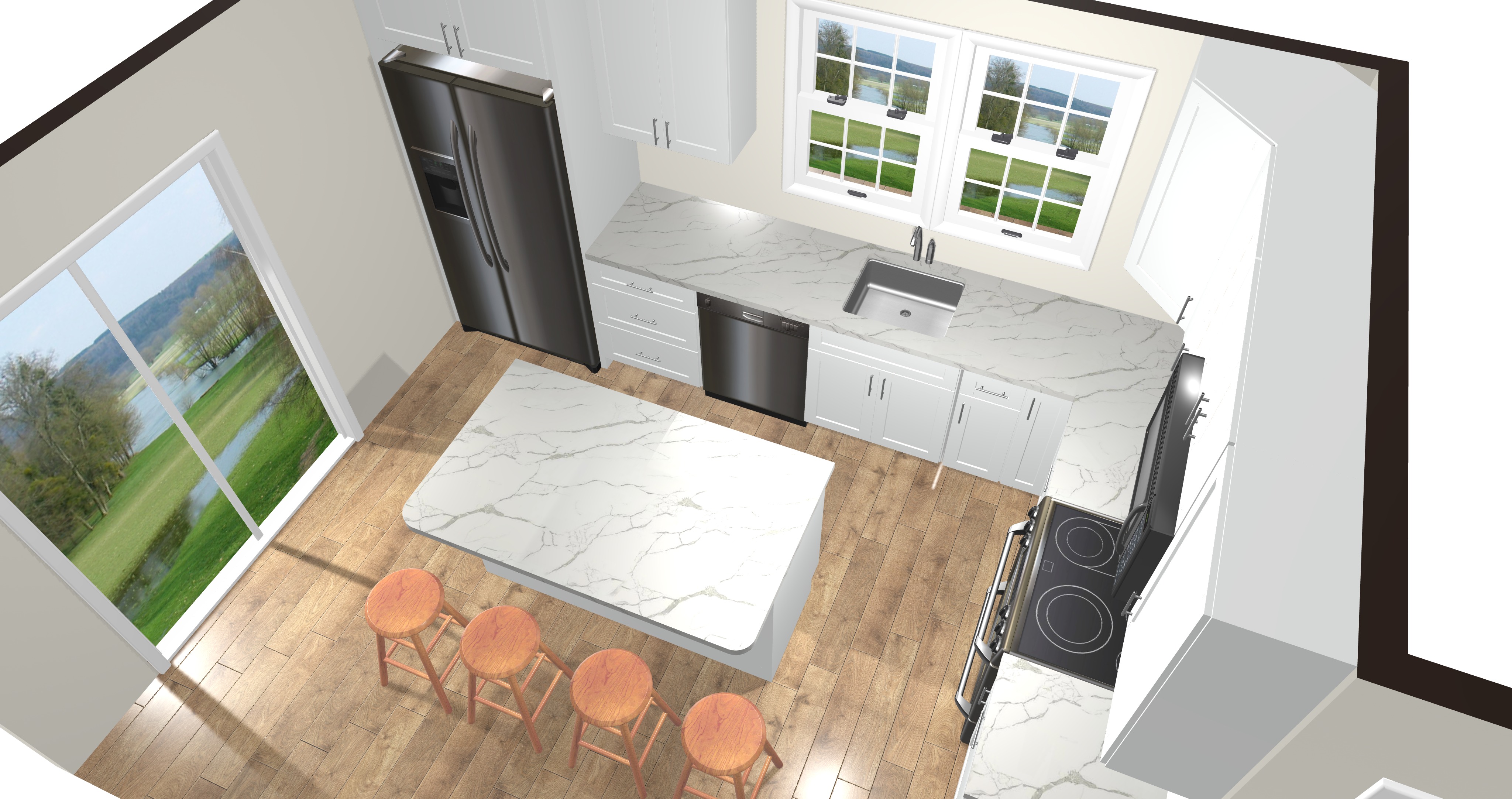 Compact Kitchen Design