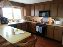Before: Original kitchen